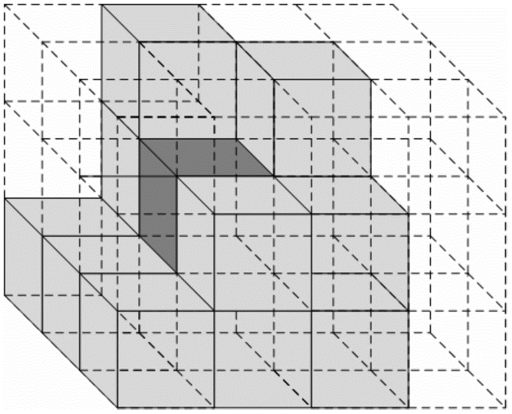 Method for identifying vegetation from airborne laser point cloud data