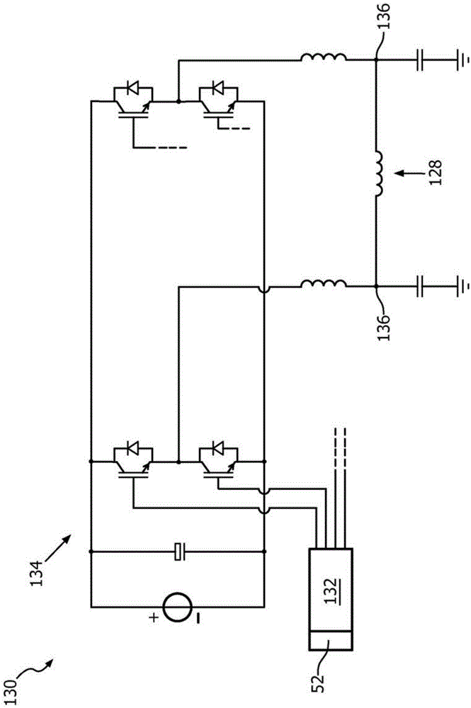 Switching -frequency -controlled switch -mode power supply unit for powering magnetic resonance system gradient coils