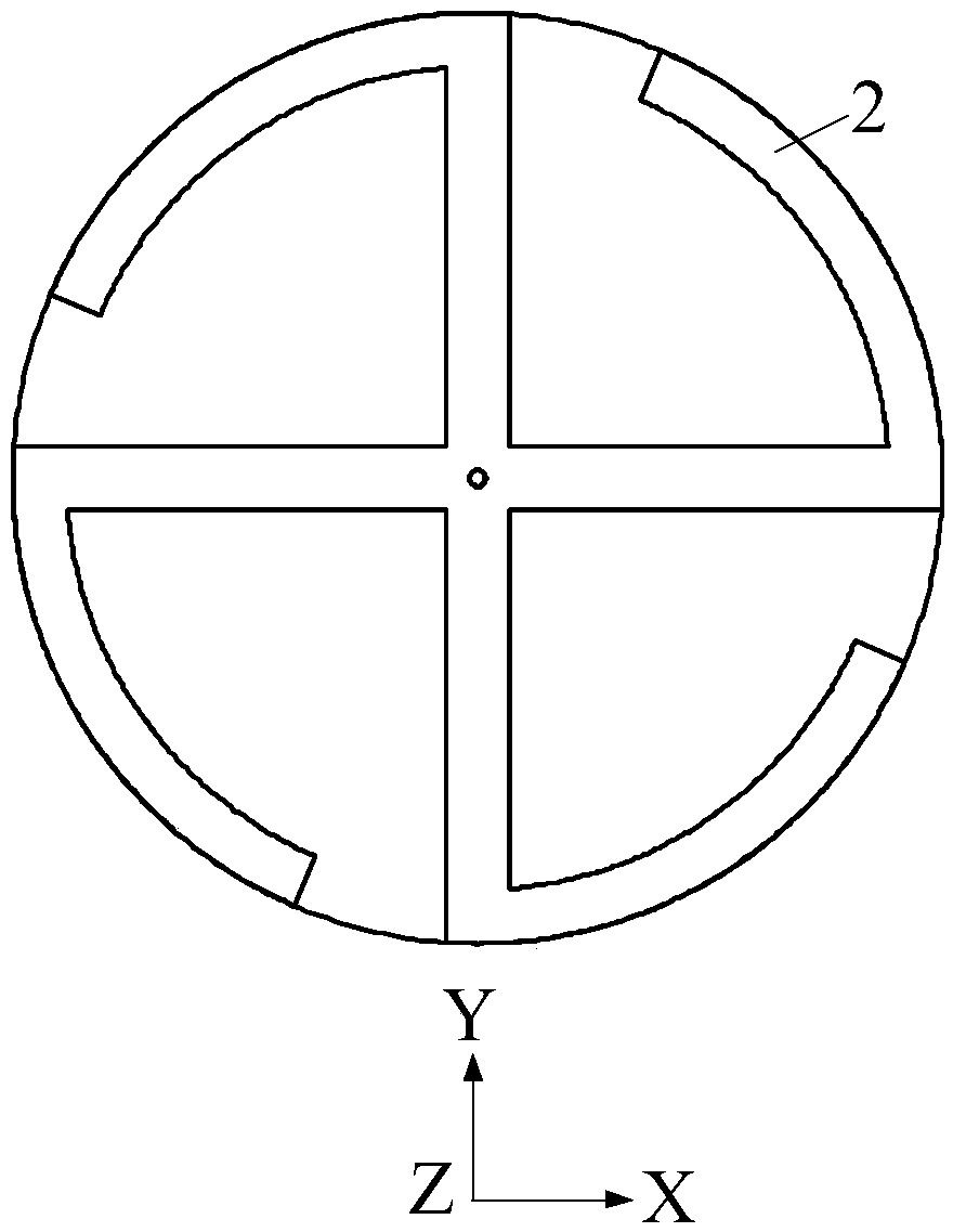 A planar end-emitting pattern reconfigurable antenna