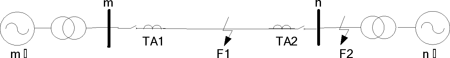 Current differential protection method based on fault component current amplitudes and phase differences