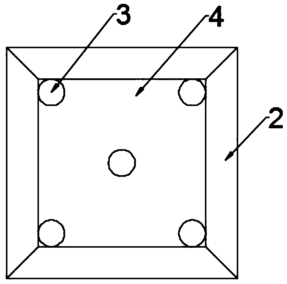 Damping storage device for voltmeter