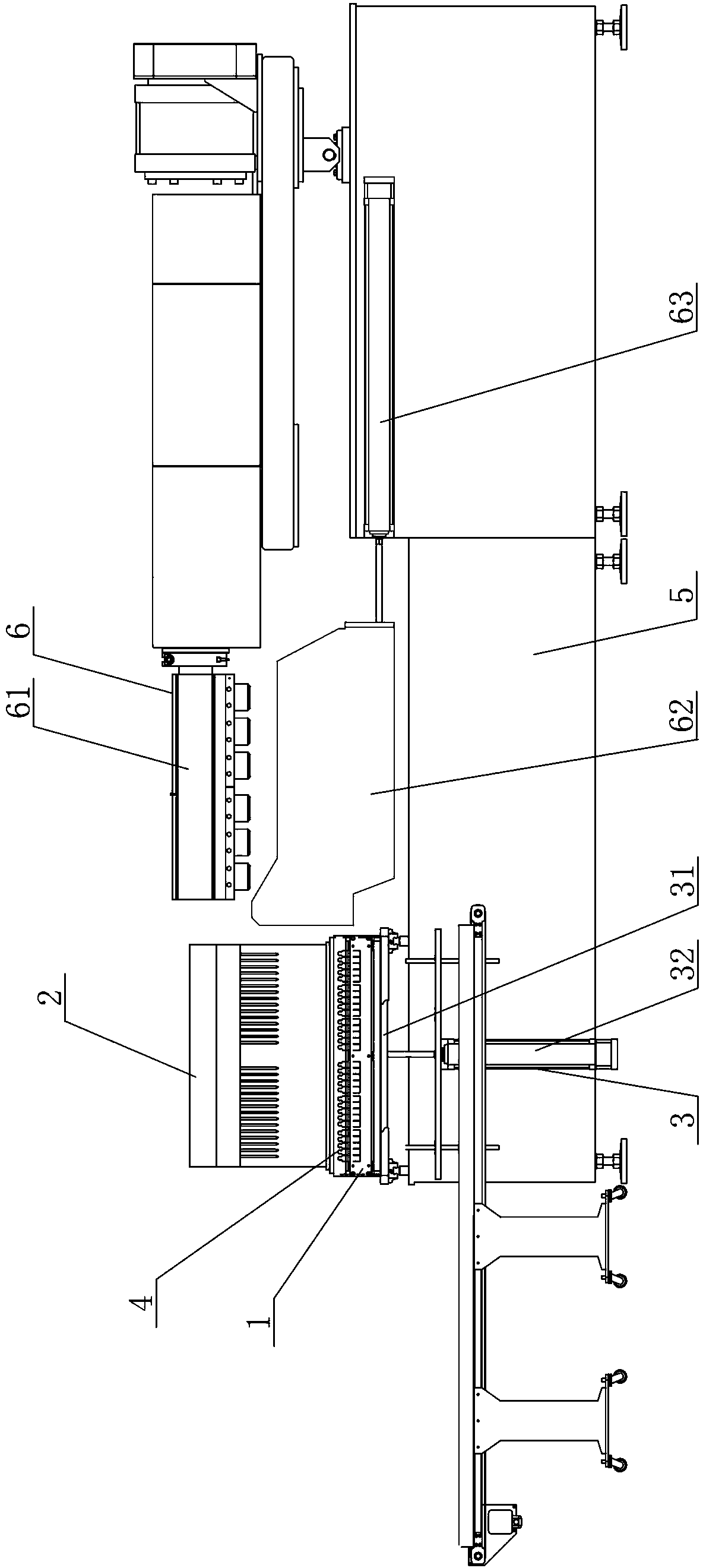 Plastic ampoule blowing, filling and sealing all-in-one machine