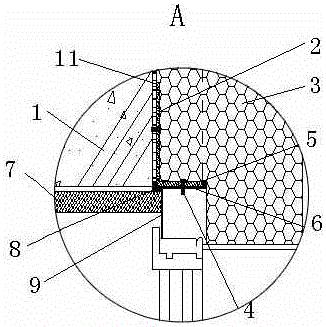 Construction method of airtight thermal bridge waterproof, thermal insulation and energy-saving exterior windows