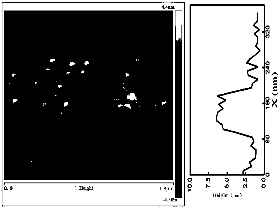 Fluorescence sensor for detecting uric acid and preparation method thereof