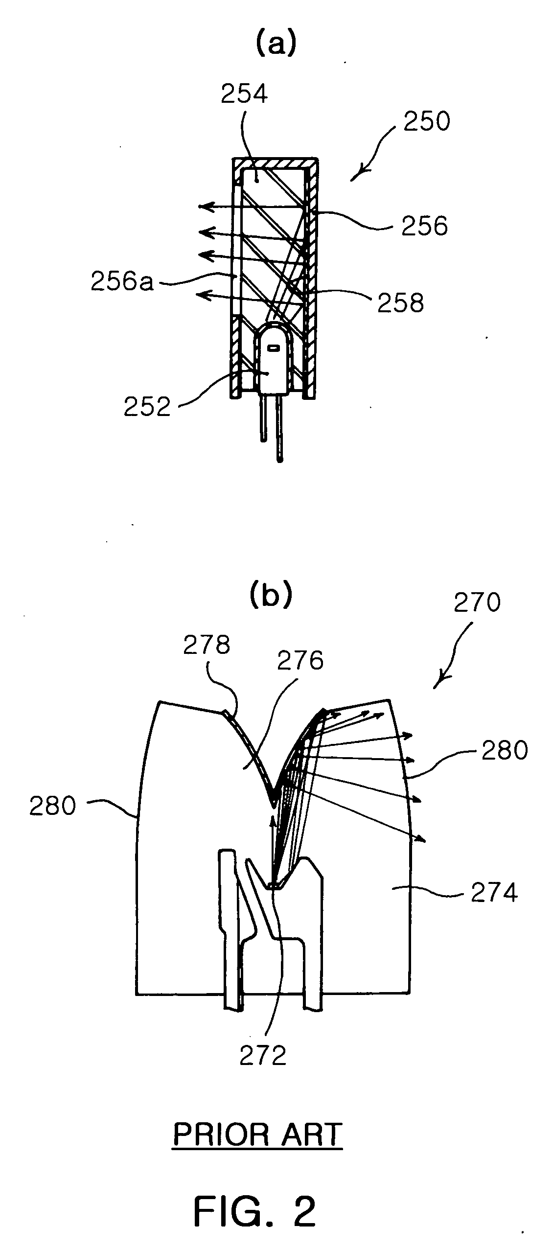 Side-emitting LED package and manufacturing method of the same