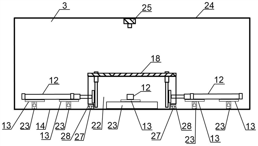 Multi-directional dynamic physics simulation experimental device and experimental method for hypergravity environment