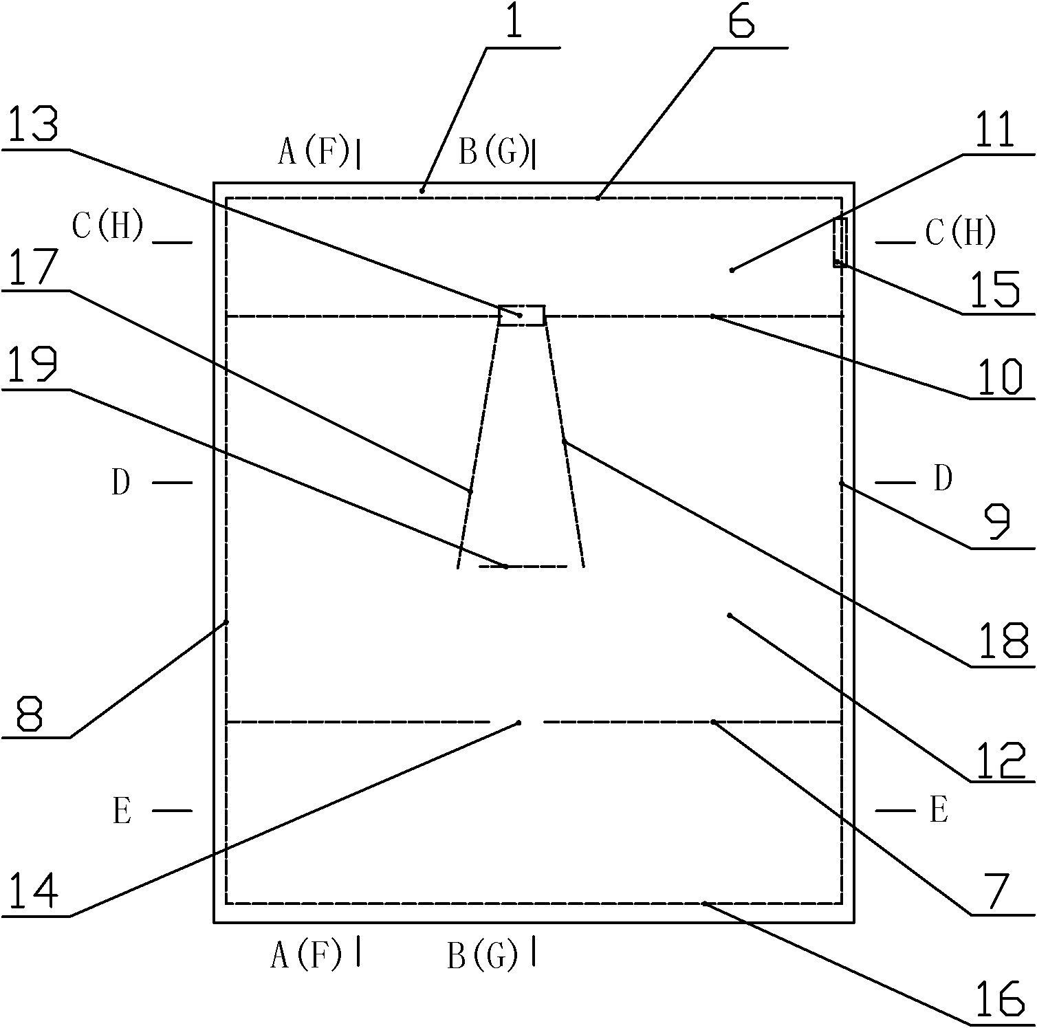 Air sac with air leakage prevention self-locking one-way valves