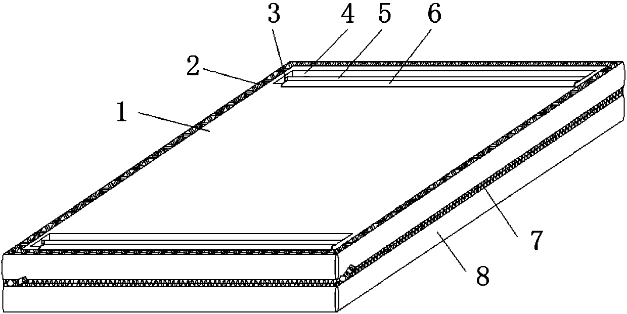 Antibacterial mite removal mattress