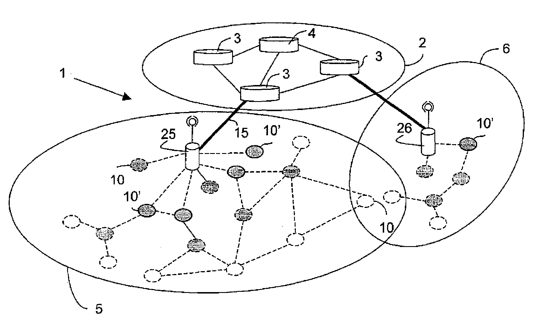 Methods and Devices for Discovering a Gateway and for Routing Towards said Gateway in a Hybrid Wireless Network