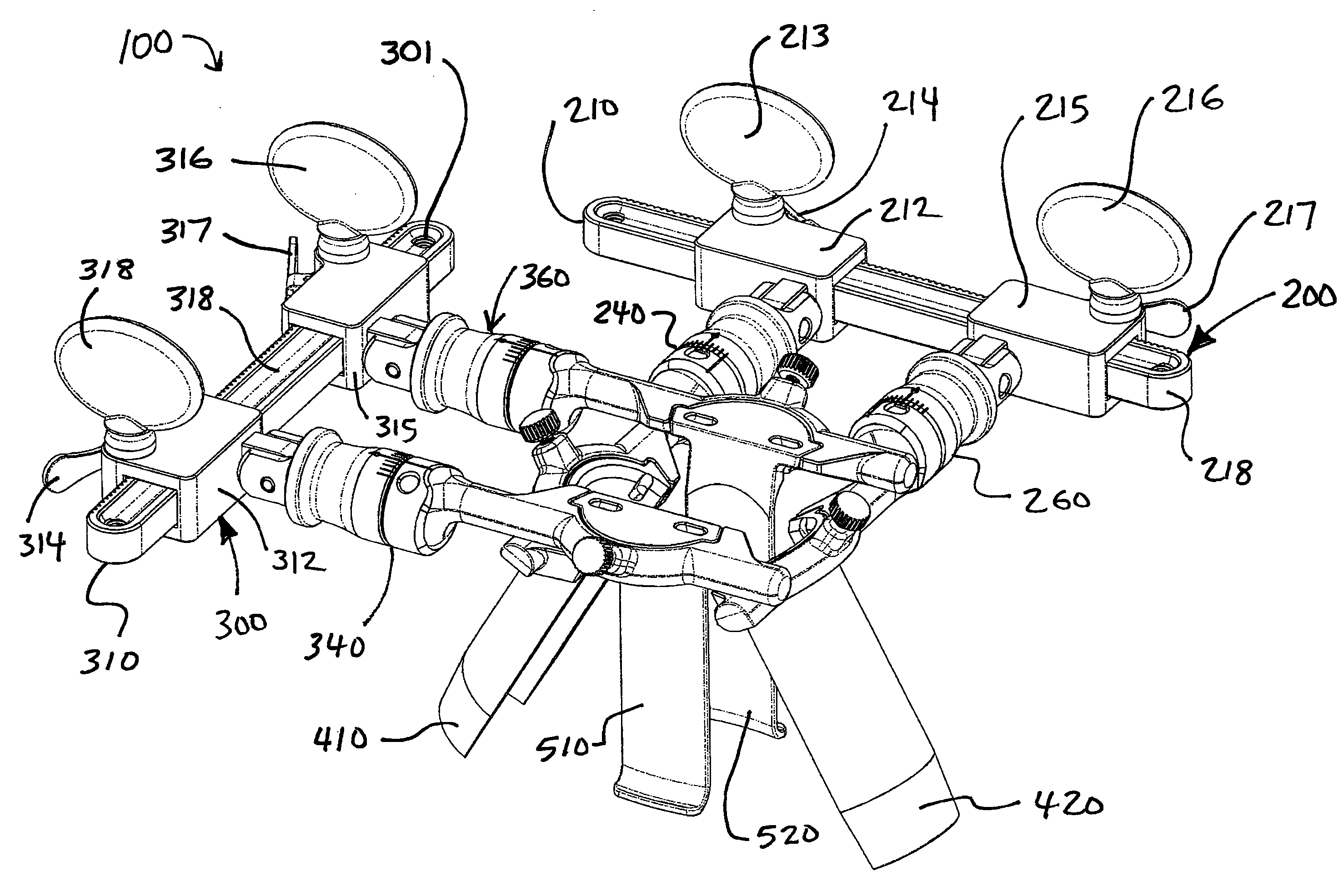 Tissue retractor system