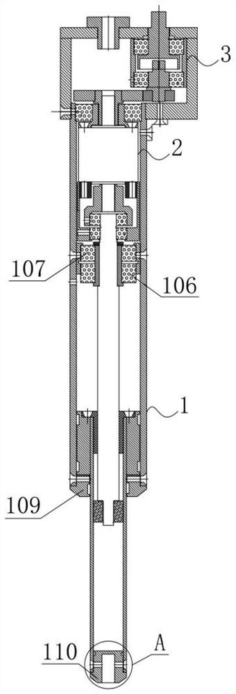 Automobile shock absorber with vibration energy recovery effect and new energy automobile