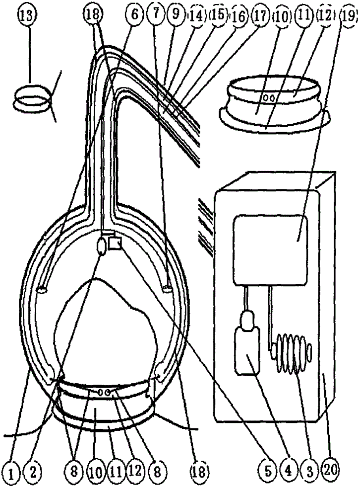 Self-healing tumor removal method and instrument