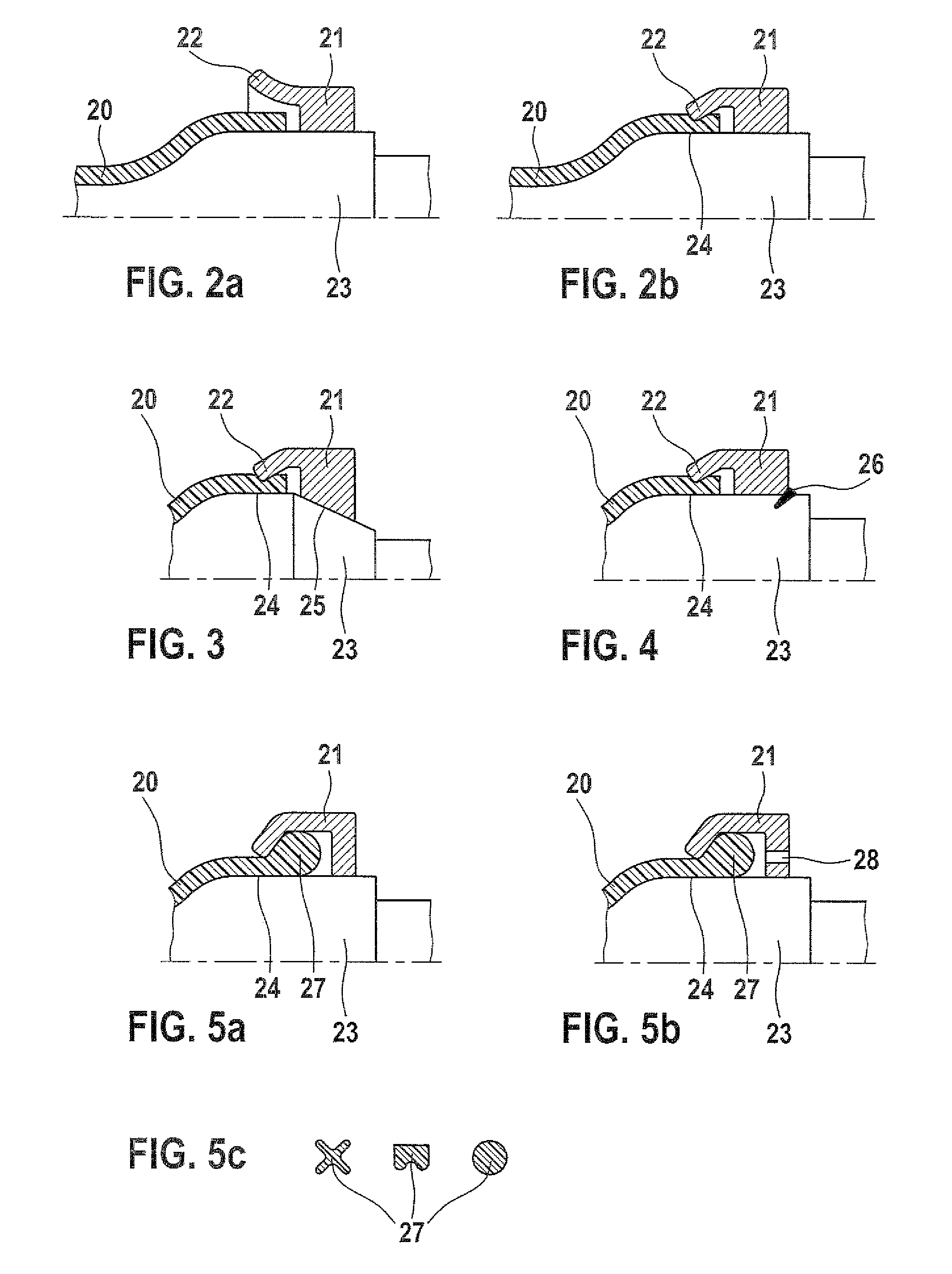 Piezoelectric actuator with a sheath, for disposition in a piezoelectric injector