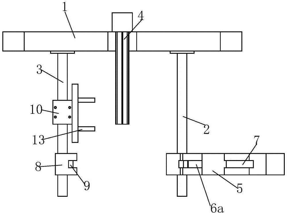 Mounting rack for honing pump body