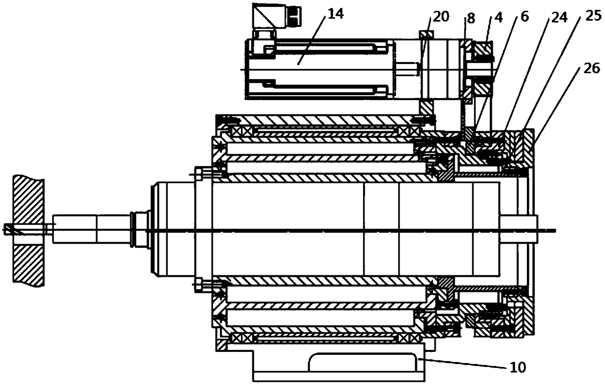 Helical milling device and helical milling method