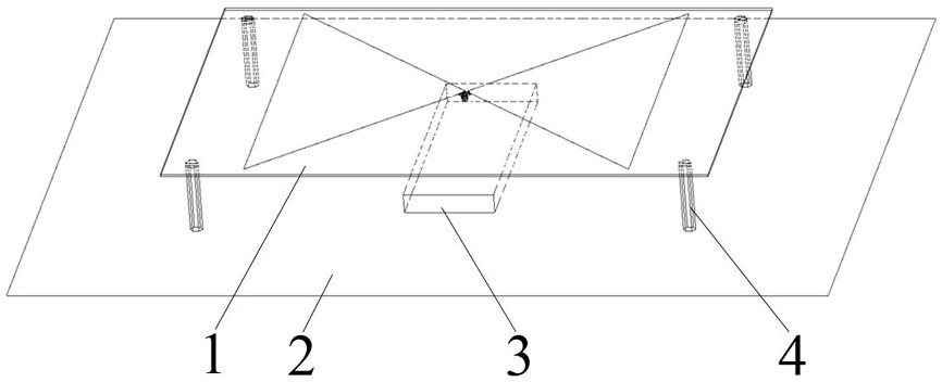 Magnetic medium loaded low-profile high-performance broadband antenna