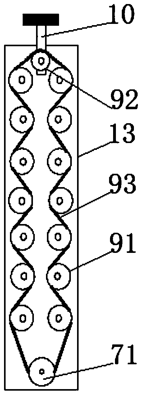 Two-way type multi-brush type rubbing machine