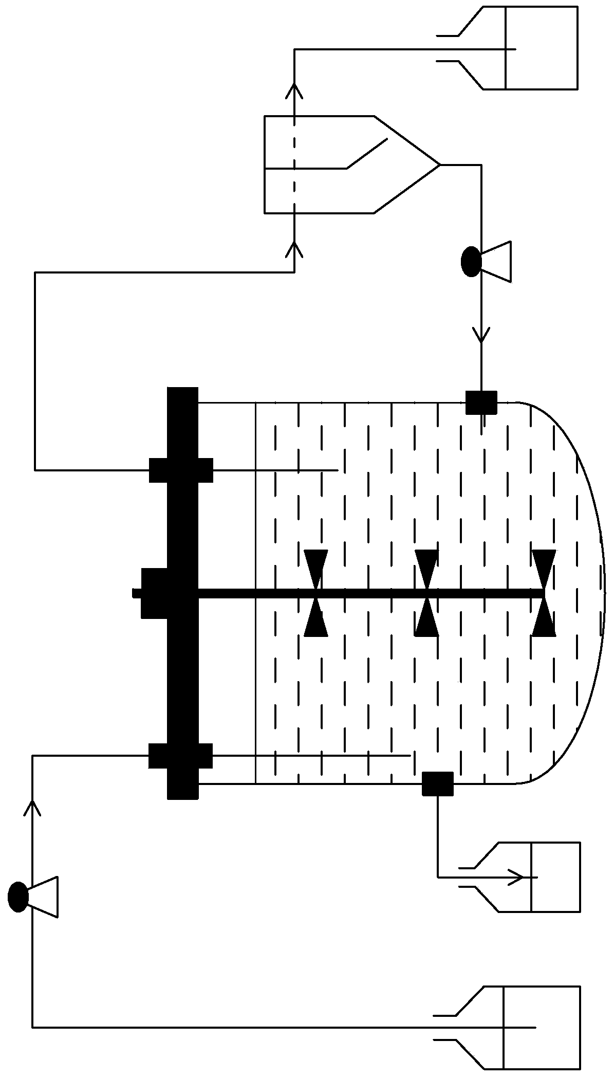 Sedimentation-reverse perfusion-flow coupling method for preparing DHA-rich oil and its special cell sedimentation tank