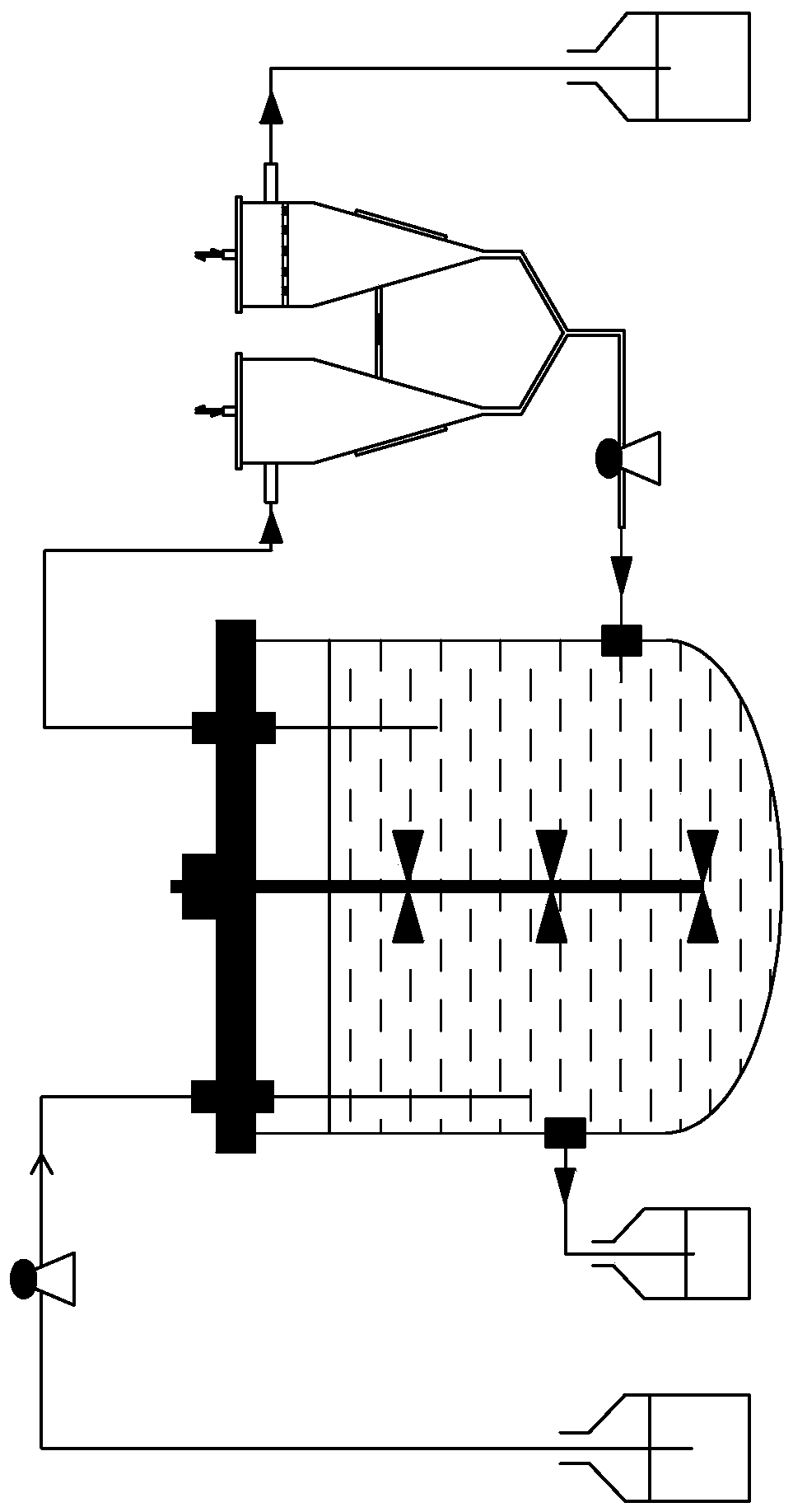 Sedimentation-reverse perfusion-flow coupling method for preparing DHA-rich oil and its special cell sedimentation tank