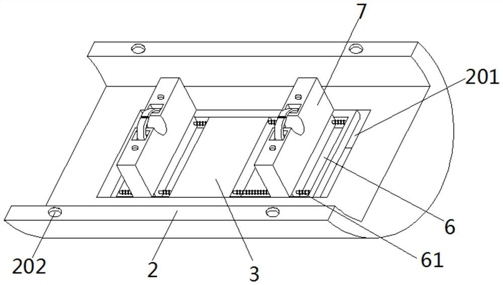 Anti-shake interface device for high-speed rail data transmission cable