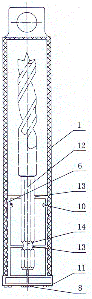 Bit packing tube with positioning