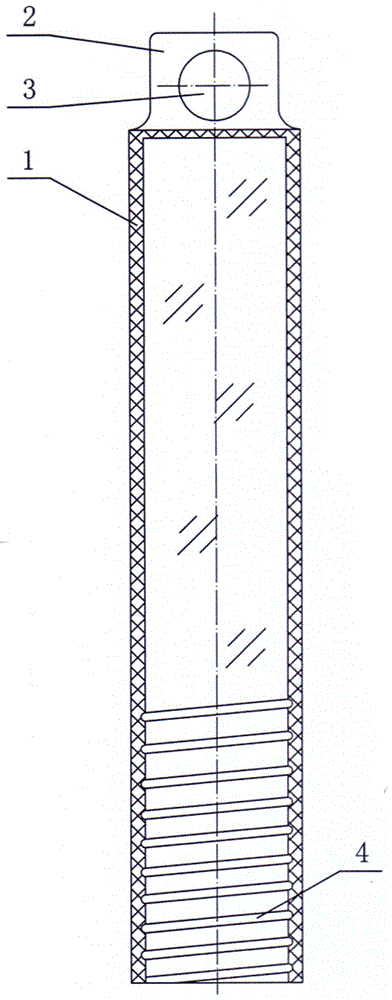 Bit packing tube with positioning