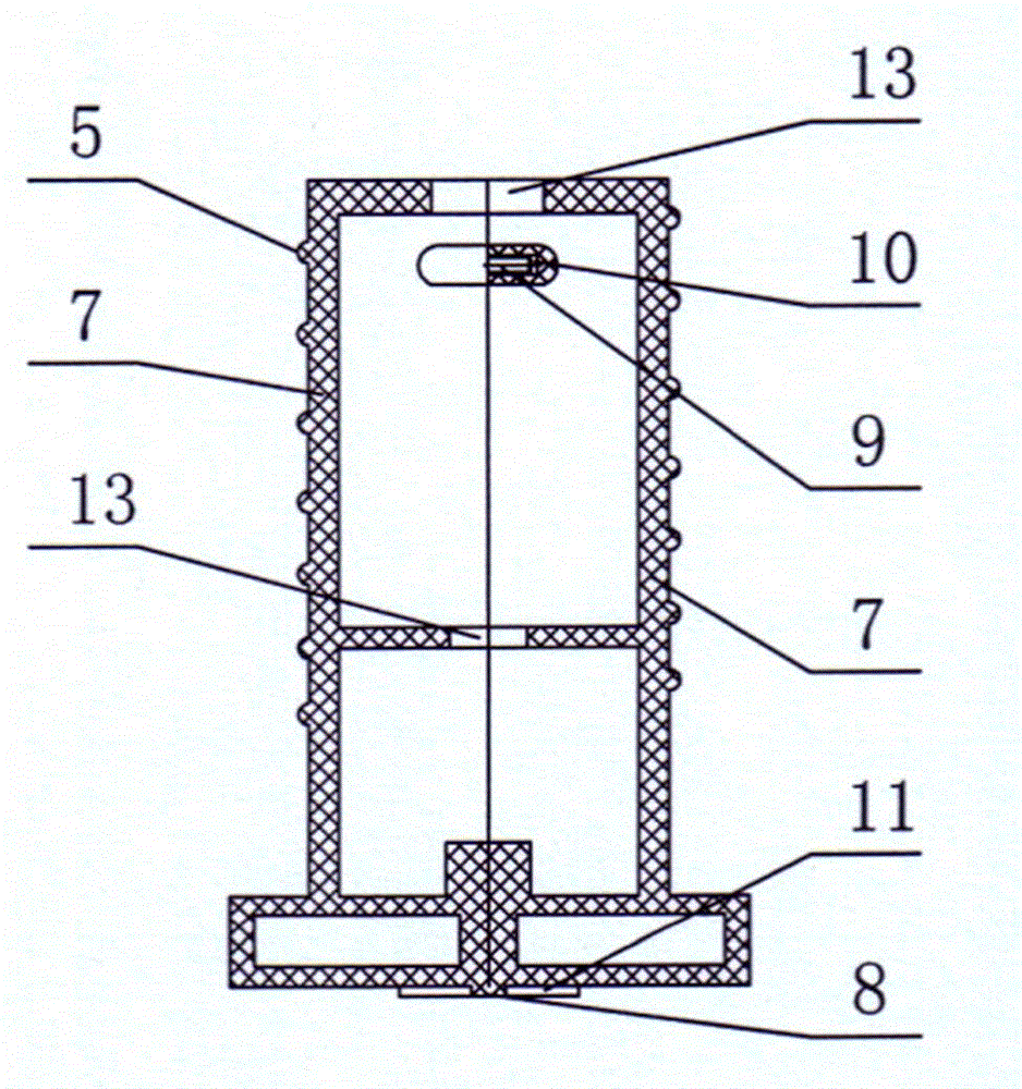 Bit packing tube with positioning