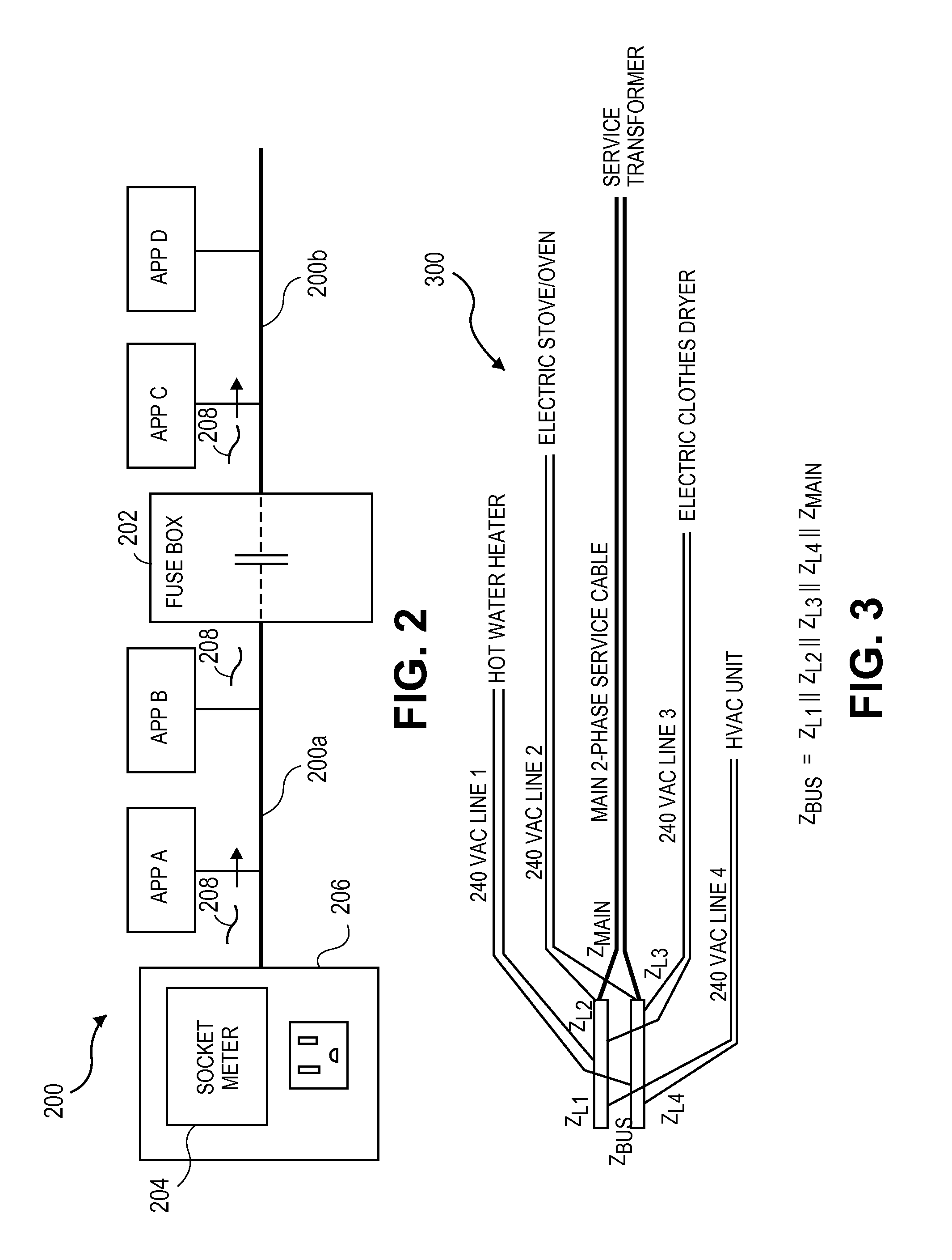 System and method for measuring power consumption in a residential or commercial building via a wall socket