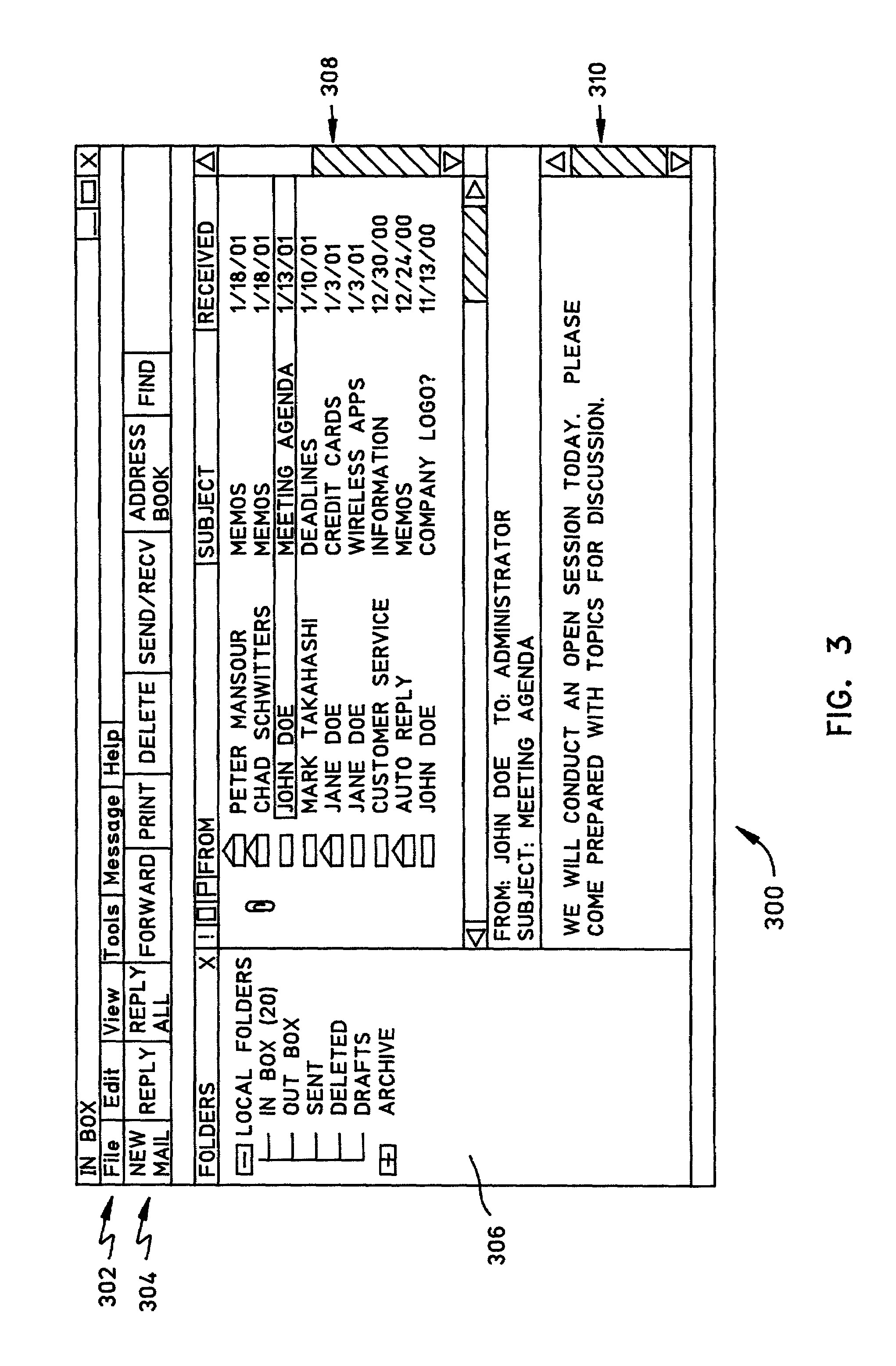 Platform-independent distributed user interface server architecture