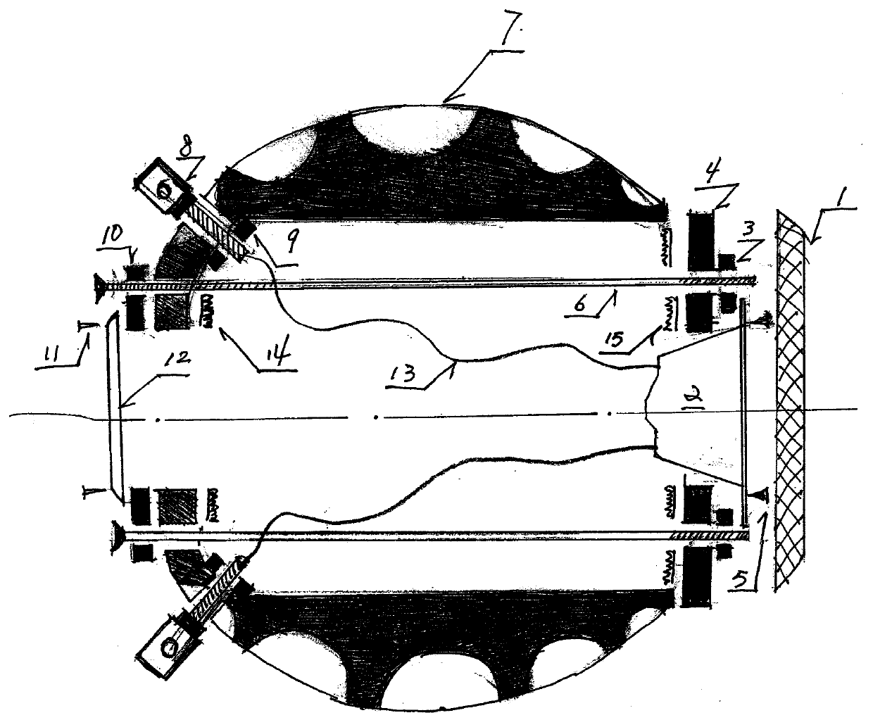 A spherical glass loudspeaker box and a manufacturing method