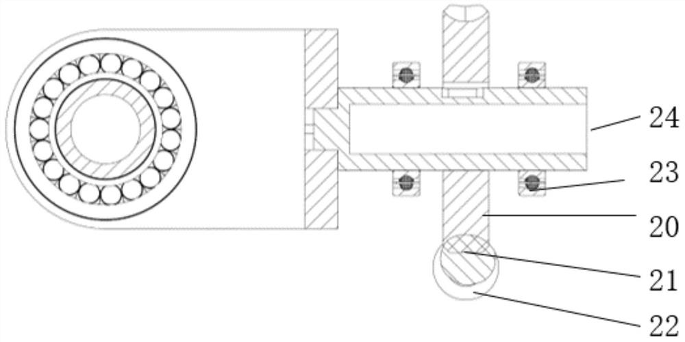 Transmission system of tilting rotorcraft