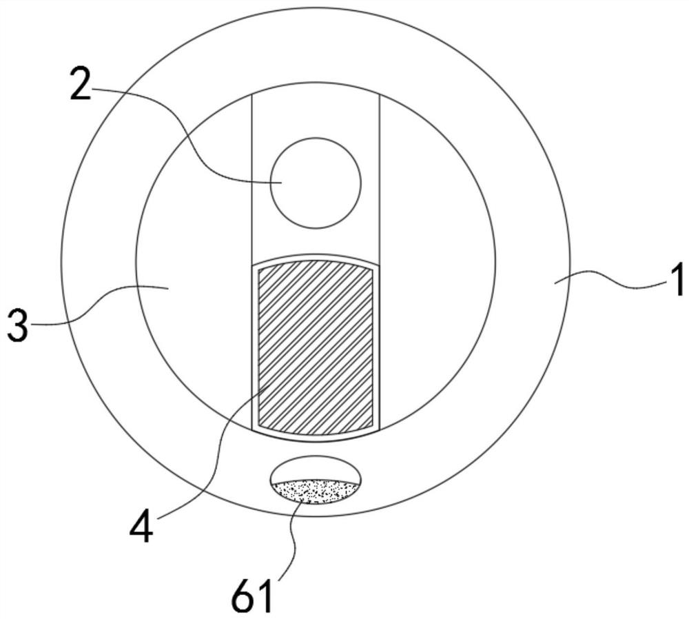 A magnetic self-switching infrared monitor