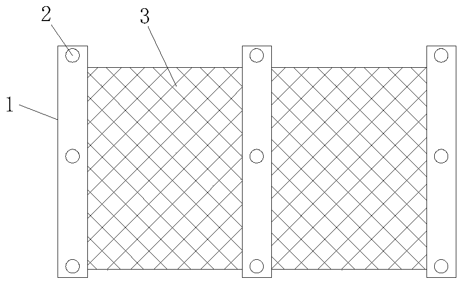 Slope reinforcing device for building municipal engineering