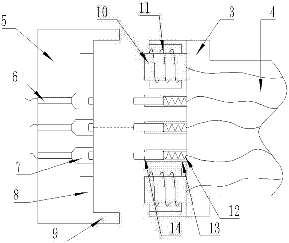 Method for controlling new energy vehicle charging wire positioning system