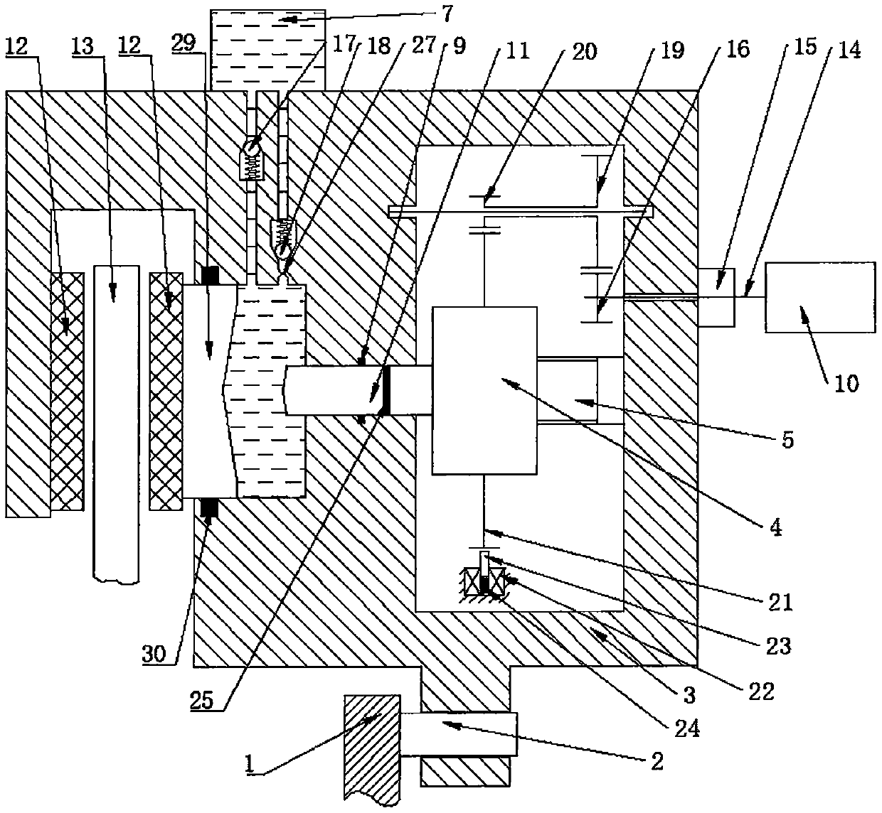 Electronic mechanical hydraulic wire control brake