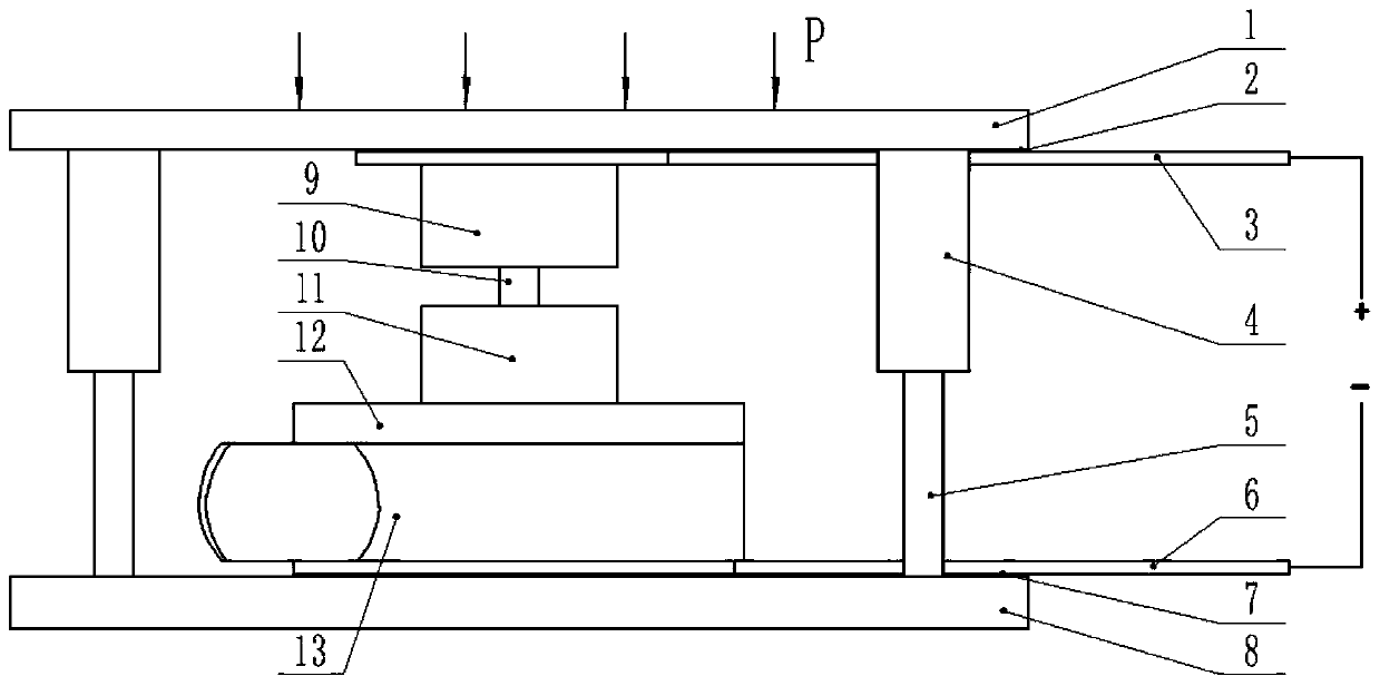 Device and method for preparing ultrafine grains from difficult-to-deform material