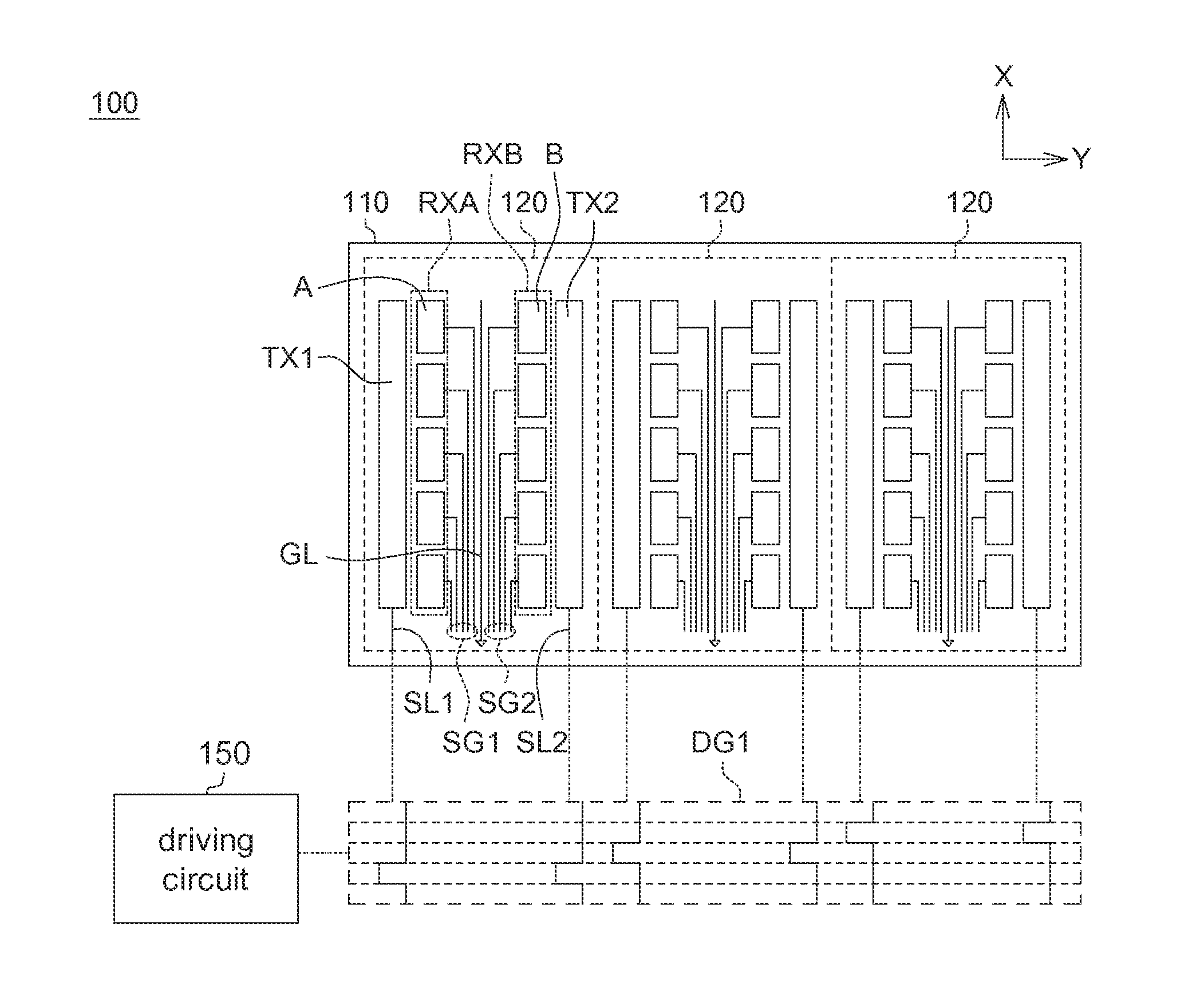 Capacitive touch panel