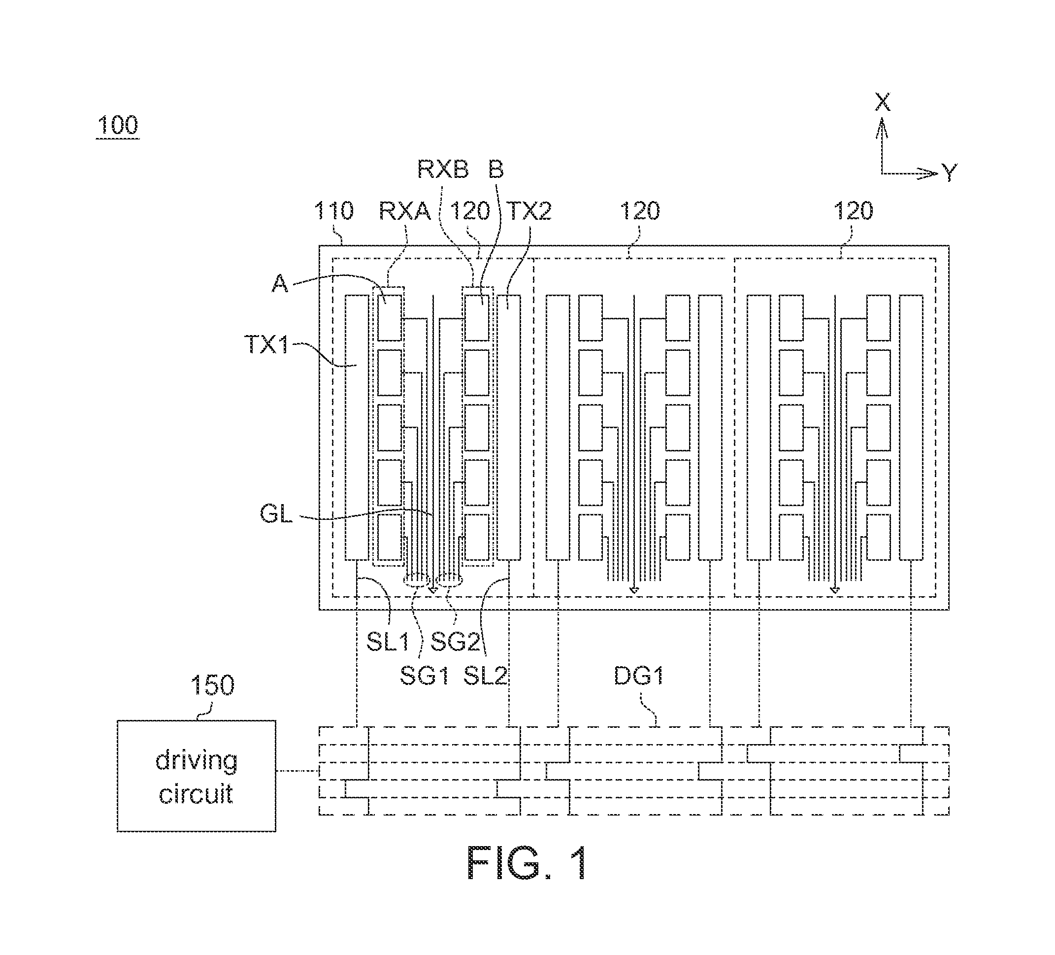 Capacitive touch panel