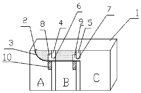 A coin sorting piggy bank