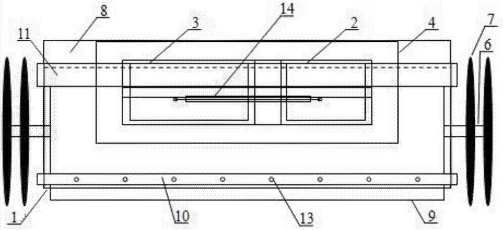 Electric precipitation experimental demonstrational instrument and experimental demonstration method thereof