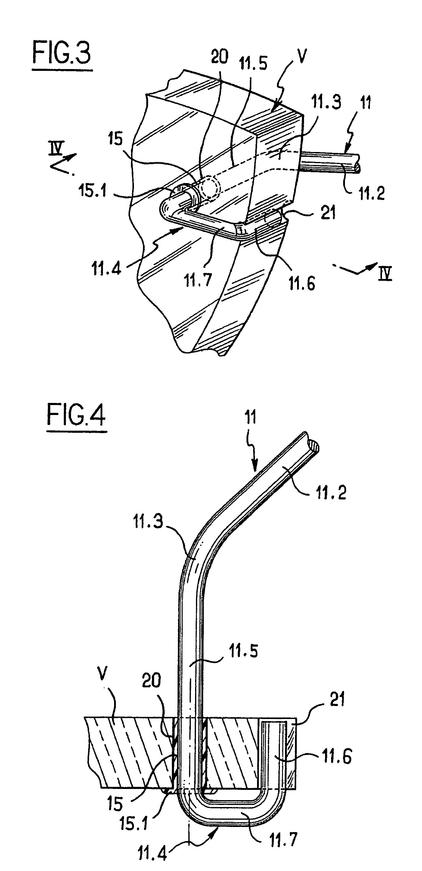 Spectacles of the rimless type having hinge-less wire side-arms that are deformable in flexing