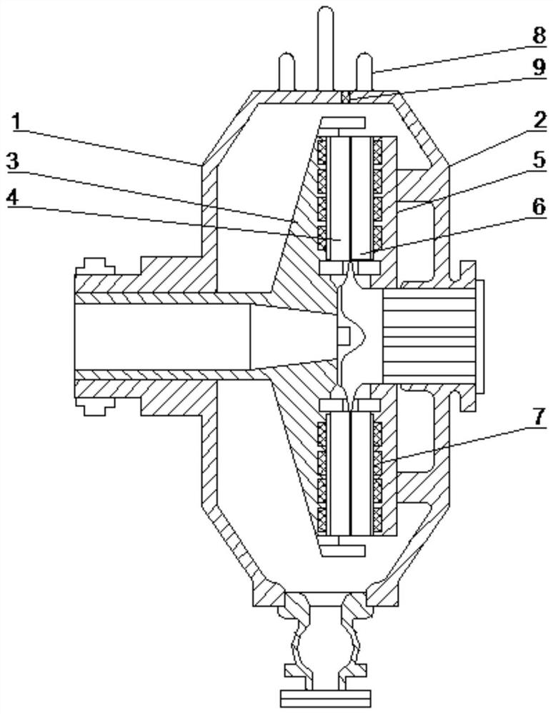 Protective medium-density fiberboard defibrator and working method thereof