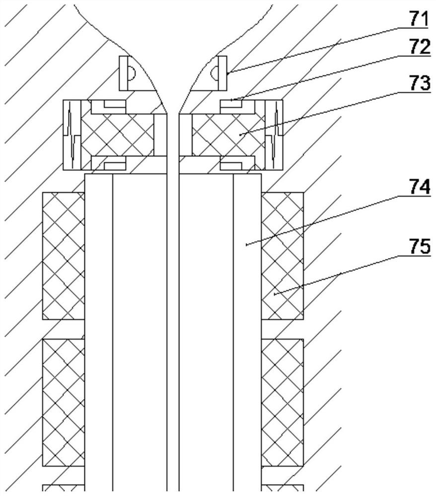 Protective medium-density fiberboard defibrator and working method thereof