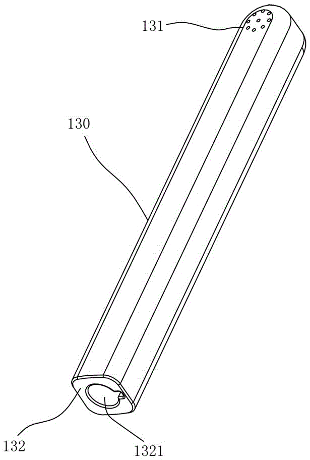 Flushing pipe and flushing equipment