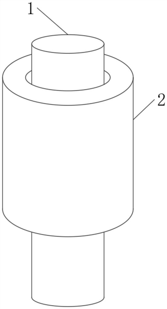 A welding rod cooling device based on spin welding technology and its application method