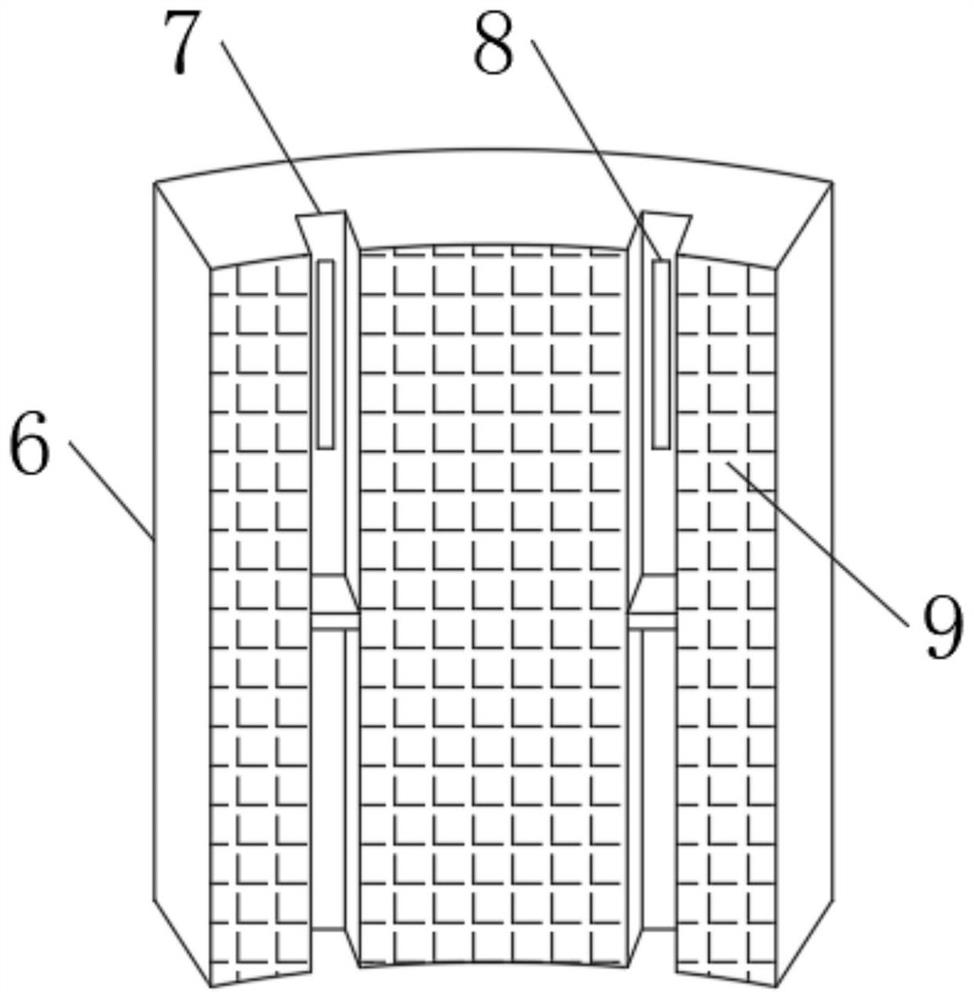 A welding rod cooling device based on spin welding technology and its application method