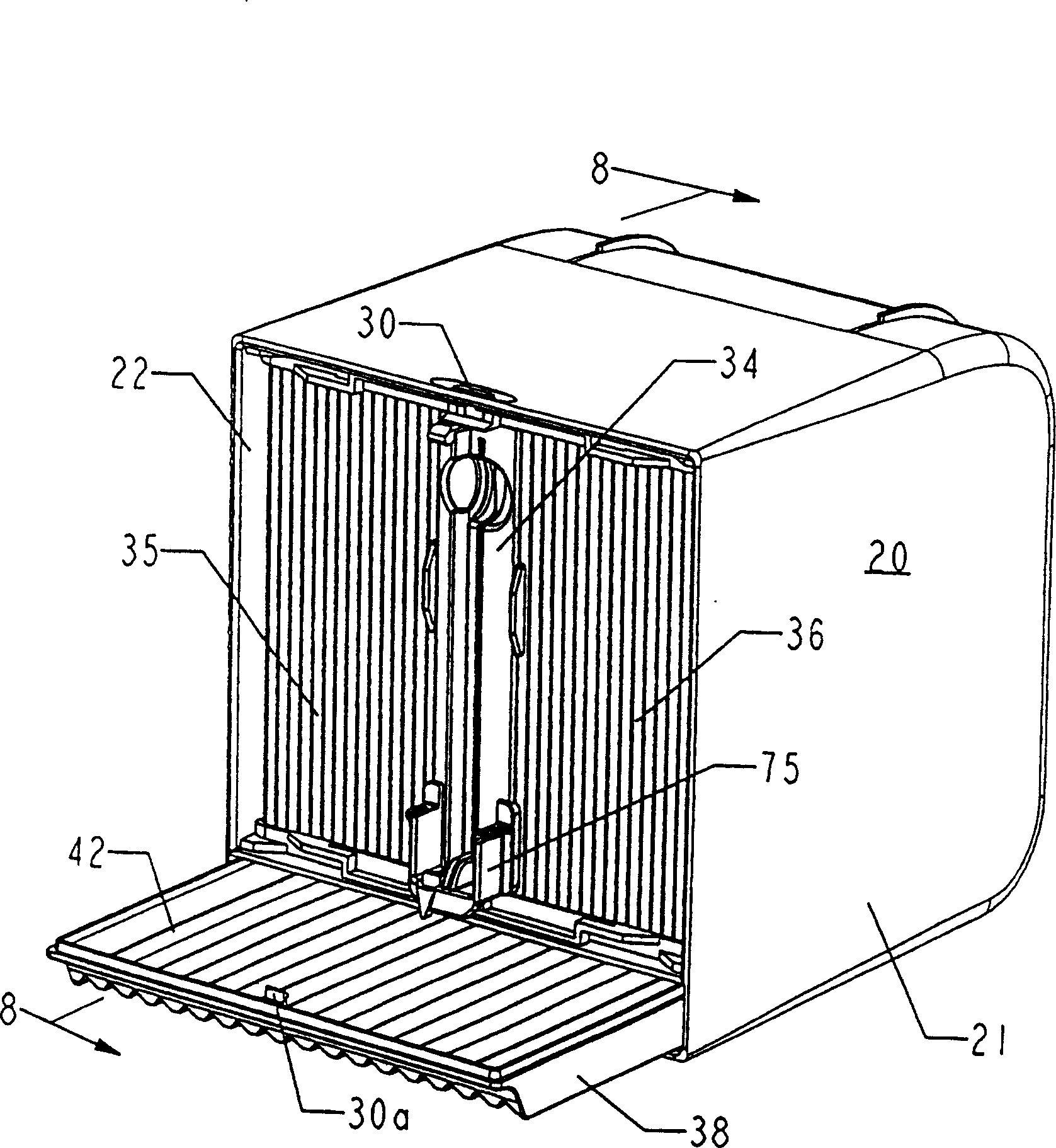 Dispensing and storage unit for disc and like