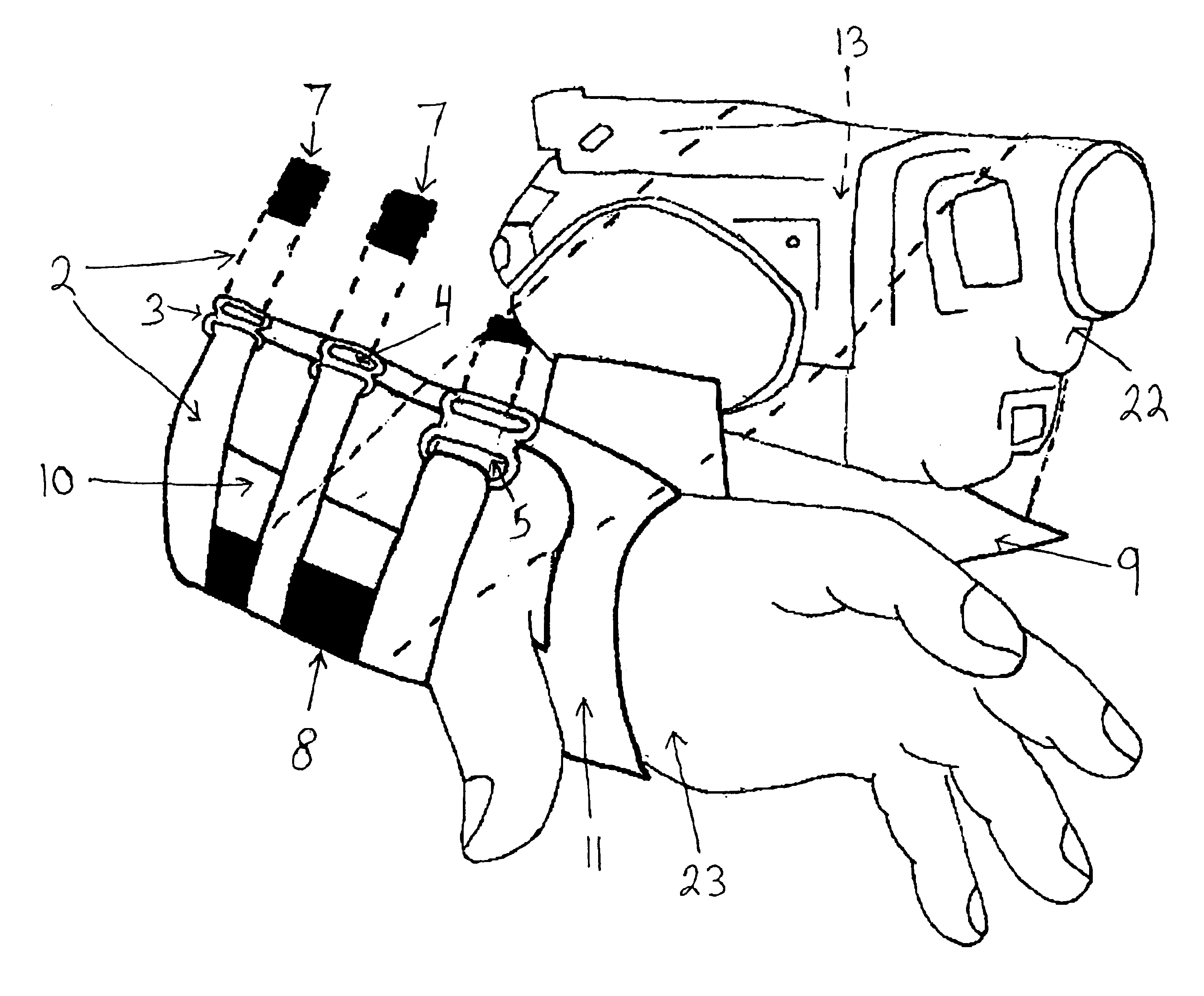 Forearm camera mount