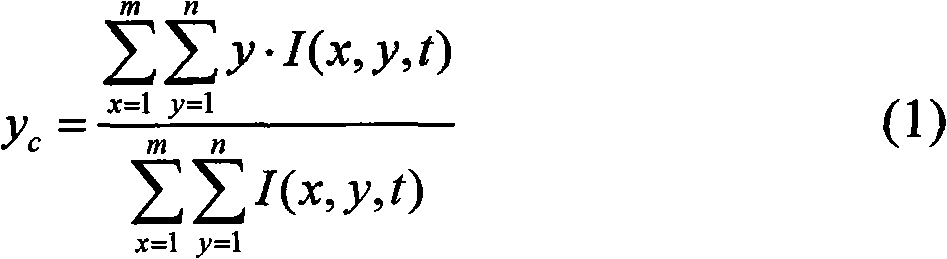 Method for detecting spatial weak moving target