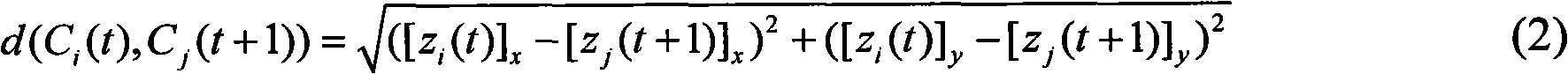 Method for detecting spatial weak moving target